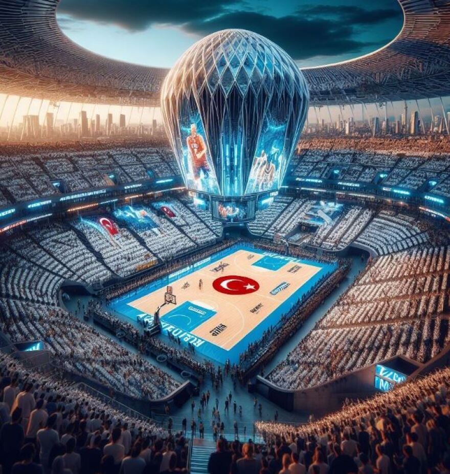 Η τεχνητή νοημοσύνη σχεδίασε τα νέα  γήπεδα Ολυμπιακού -ΠΑΟ και όλων των ομάδων της Euroleague (Φωτογραφίες)