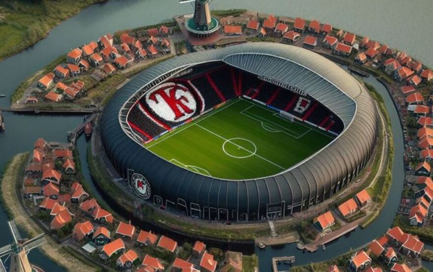 Η τεχνητή νοημοσύνη σχεδίασε τα νέα  γήπεδα Ολυμπιακού -ΠΑΟ και όλων των ομάδων της Euroleague (Φωτογραφίες)