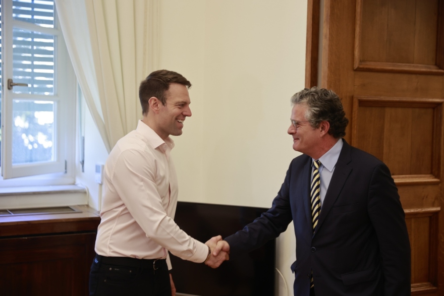 Στέφανος Κασσελάκης: Συναντήθηκε με τον Συνήγορο του Πολίτη - «Οι Ανεξάρτητες Αρχές θα ενισχυθούν»