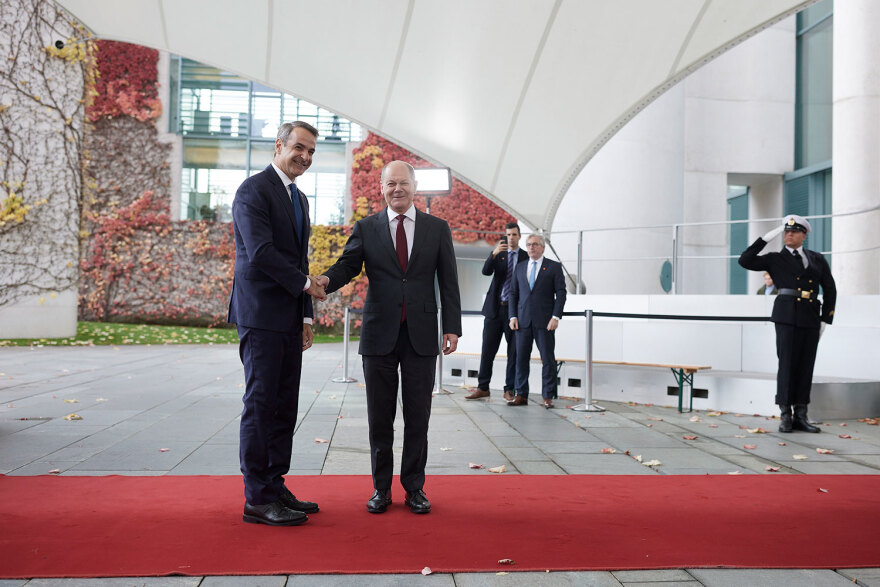 Μητσοτάκης σε καγκελάριο Σολτς: Η Ελλάδα είναι πια από τις πιο σταθερές οικονομίες στην Ευρωζώνη