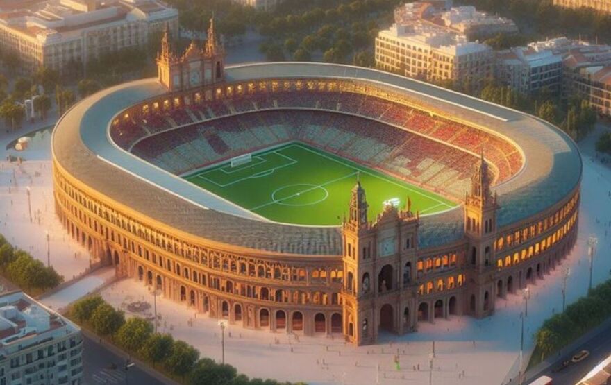 Η τεχνητή νοημοσύνη σχεδίασε τα νέα  γήπεδα Ολυμπιακού -ΠΑΟ και όλων των ομάδων της Euroleague (Φωτογραφίες)