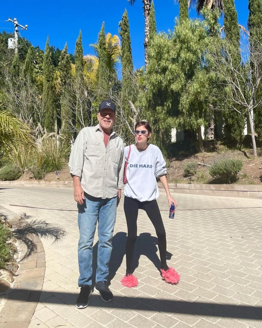 Μπρους Γουίλις: Είσαι όλη μου η καρδιά, λέει η κόρη του