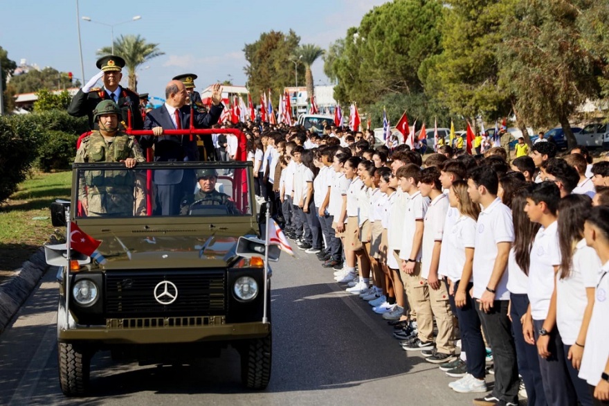 Ερντογάν: Μήνυμα στον Τατάρ για την 40η επέτειο παράνομης ανακήρυξης του ψευδοκράτους