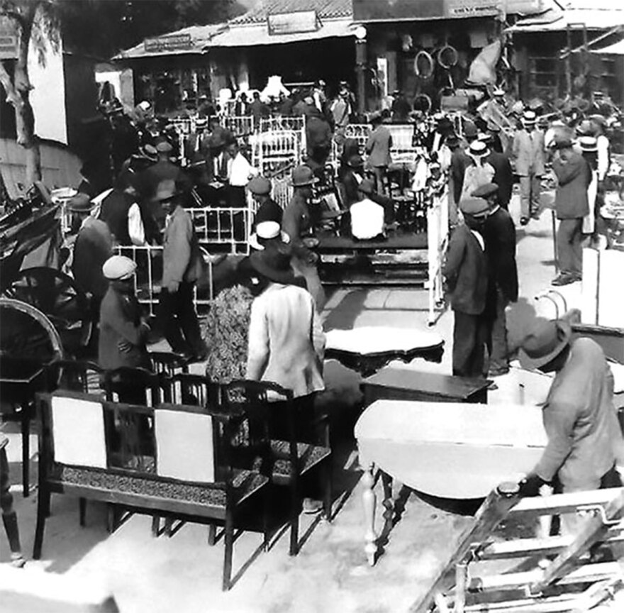 Κυριακή πρωί στη πλατεία Αβησσυνίας