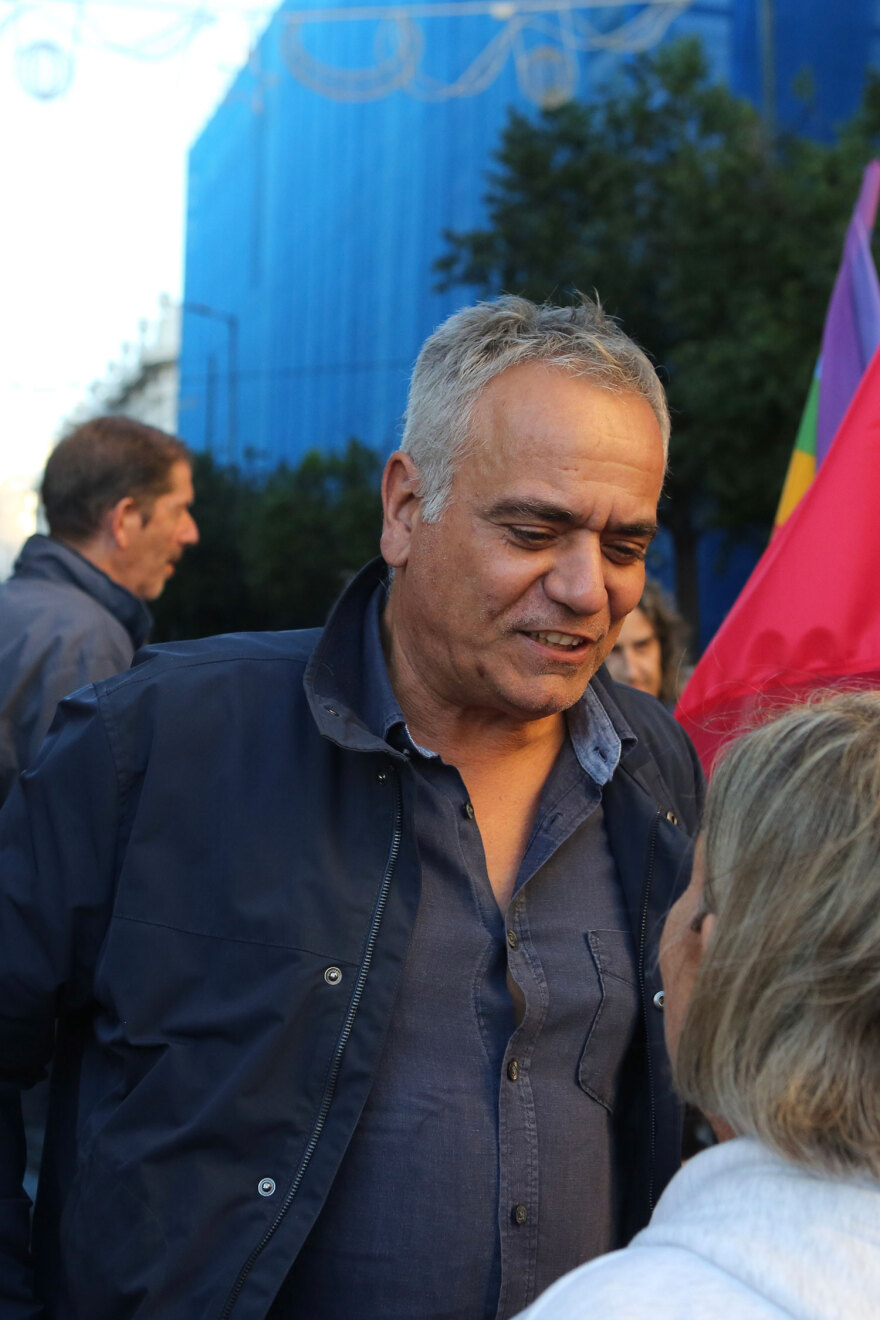 Με την υπογραφή «Διέξοδος Αριστερά» στο πανό τους οι αποχωρήσαντες του ΣΥΡΙΖΑ στην πορεία του Πολυτεχνείου - Φωτογραφίες 