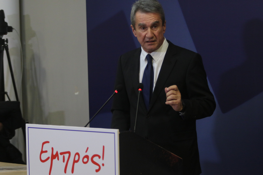 «Παρών σε κάθε περίπτωση» δήλωσε ο Ανδρέας Λοβέρδος - Δείτε βίντεο από την εκδήλωσή του