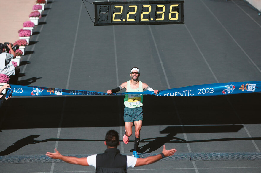 Ο Παναγιώτης Καραΐσκος έτρεξε για να γλιτώσει από τις ουσίες και βγήκε πρώτος