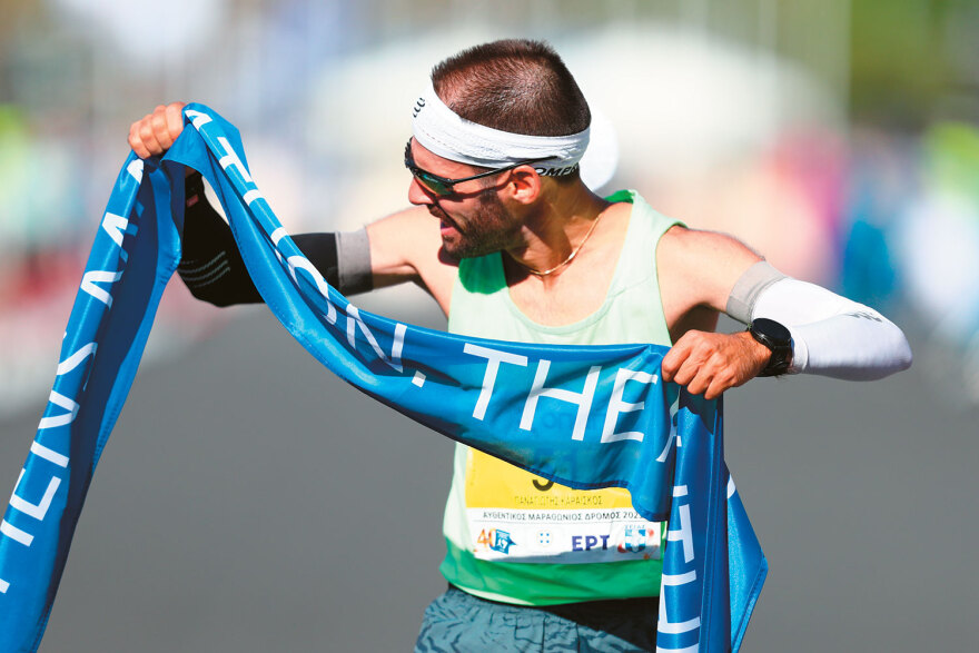 Ο Παναγιώτης Καραΐσκος έτρεξε για να γλιτώσει από τις ουσίες και βγήκε πρώτος