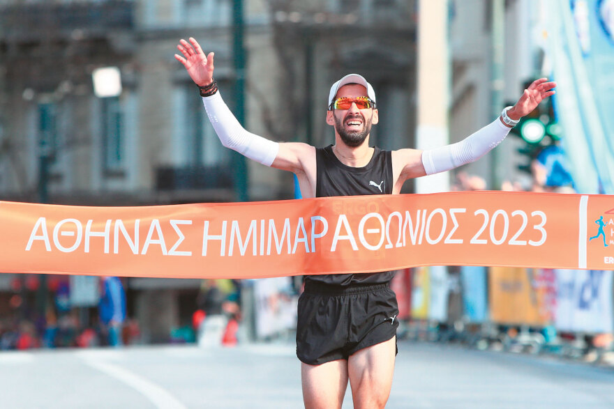 Ο Παναγιώτης Καραΐσκος έτρεξε για να γλιτώσει από τις ουσίες και βγήκε πρώτος