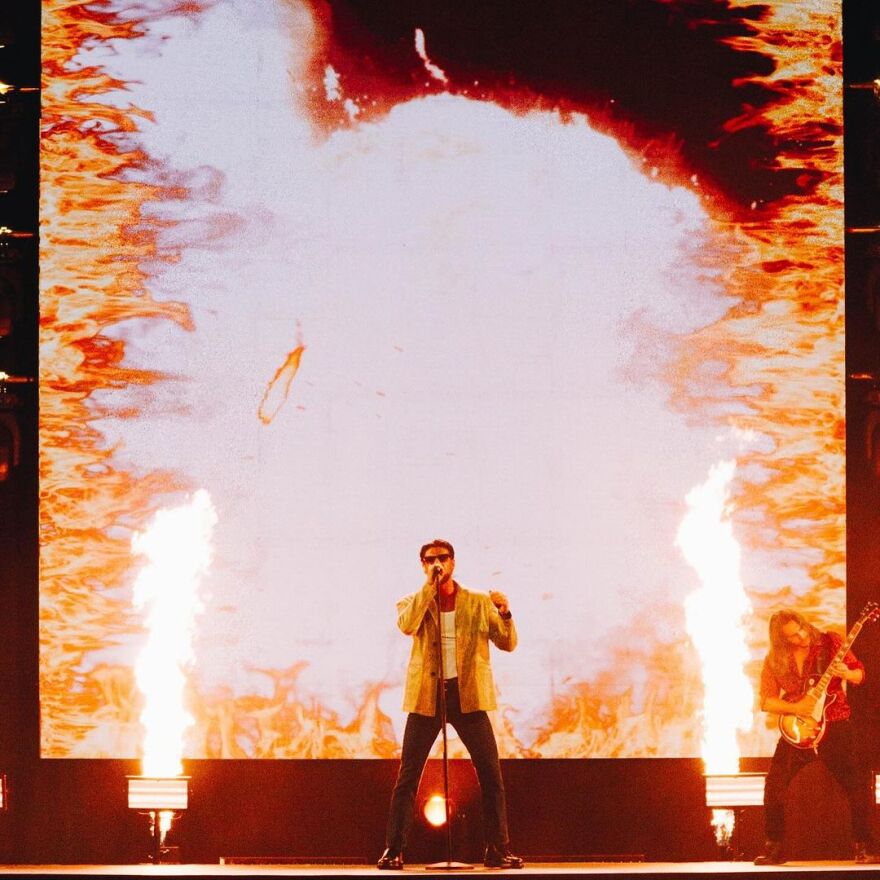 Μικέλε Μορόνε: Η ανάρτηση μετά την εμφάνισή του στα «MadWalk» - Ευχαριστώ Αθήνα για την αγάπη σου