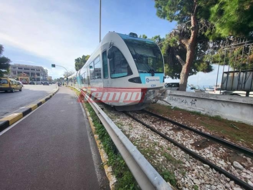 Πάτρα: Εκτροχιασμός συρμού του Προαστιακού με 72 επιβάτες