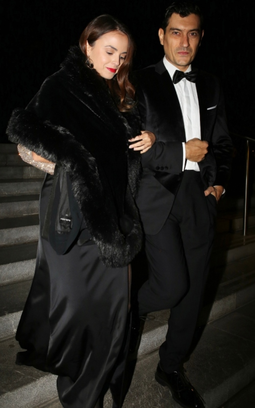 Αργύρης Πανταζάρας-Σίσσυ Τουμάση: Η πρώτη δημόσια εμφάνιση μετά τον γάμο τους - Δείτε φωτογραφίες