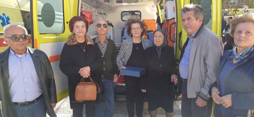 Μεσολόγγι: Συνταξιούχος αγρότισσα δώρισε ασθενοφόρο στο Νοσοκομείο  - Οι δύο... όροι που έθεσε