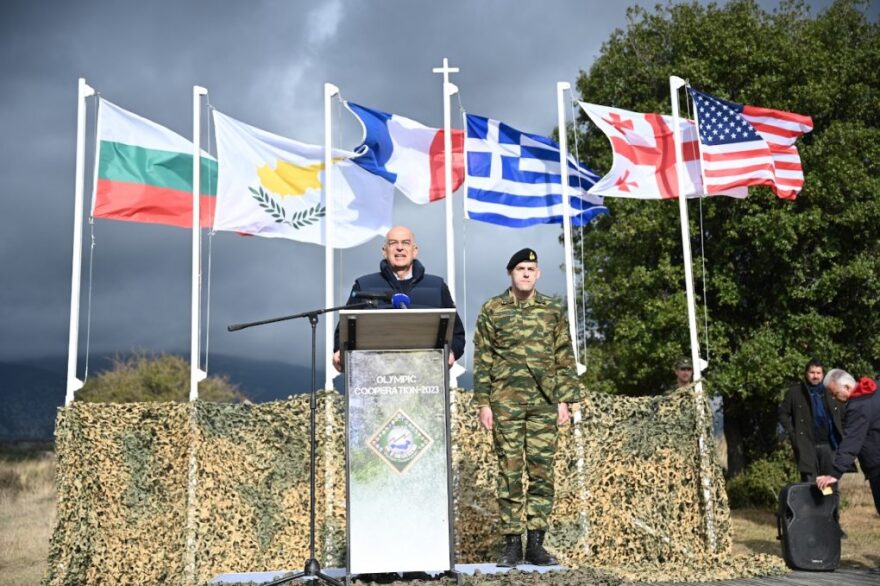 Μήνυμα Δένδια από τη Θράκη για τον αναθεωρητισμό - Παρακολούθησε την τελική φάση της άσκησης «Olympic Cooperation 23»
