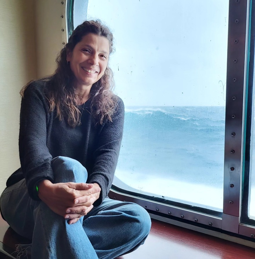 Η Τσαπανίδου... μπάρκαρε: Πήγε ταξίδι στον Ατλαντικό