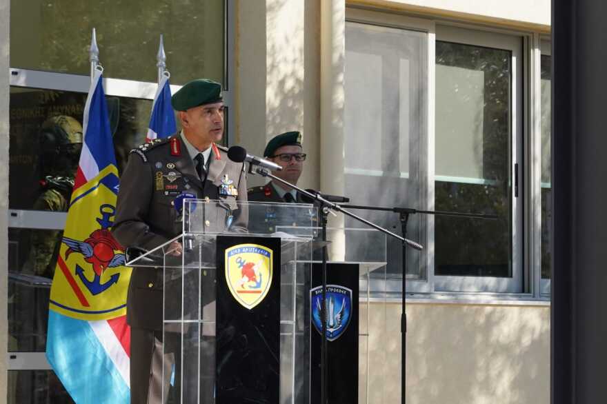 Ο Φλώρος εγκαινίασε το Στρατηγείο της Διοίκησης Ειδικού Πολέμου - Δείτε βίντεο και φωτογραφίες