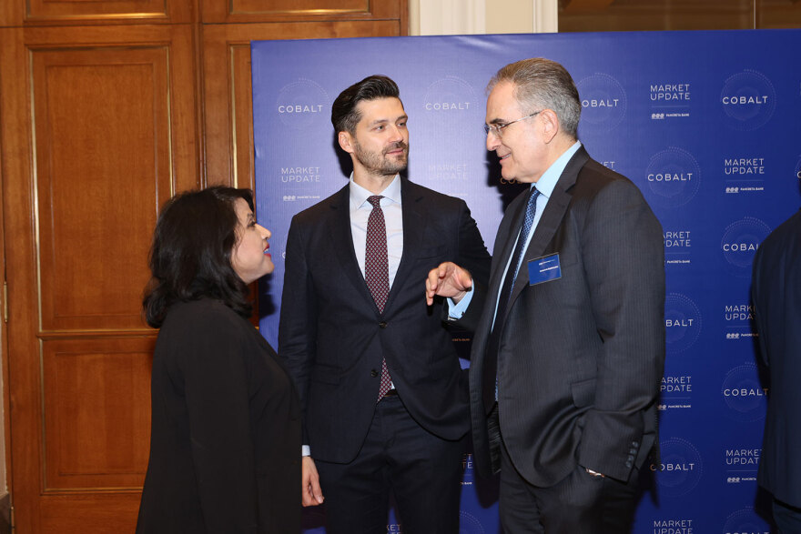 Παγκρήτια Τράπεζα: Mεγάλη συμμετοχή στο 2ο COBALT MARKET UPDATE στην Αθήνα 