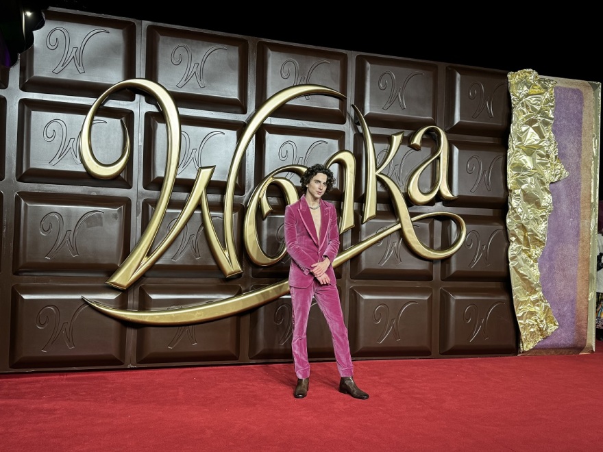 Τίμοθι Σάλαμε: Στη λαμπερή πρεμιέρα ο σταρ του «Wonka» στο Λονδίνο