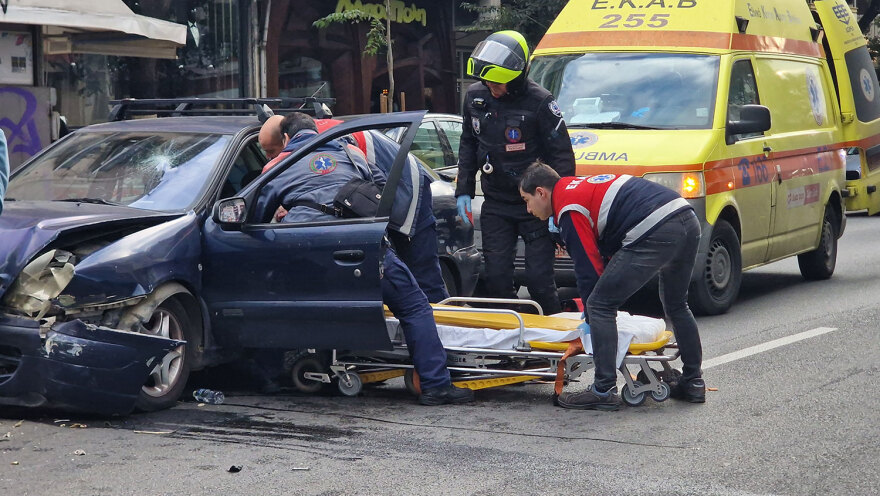 Ανακοπή καρδιάς στο τιμόνι υπέστη ο οδηγός που προκάλεσε την καραμπόλα στη Θεσσαλονίκη