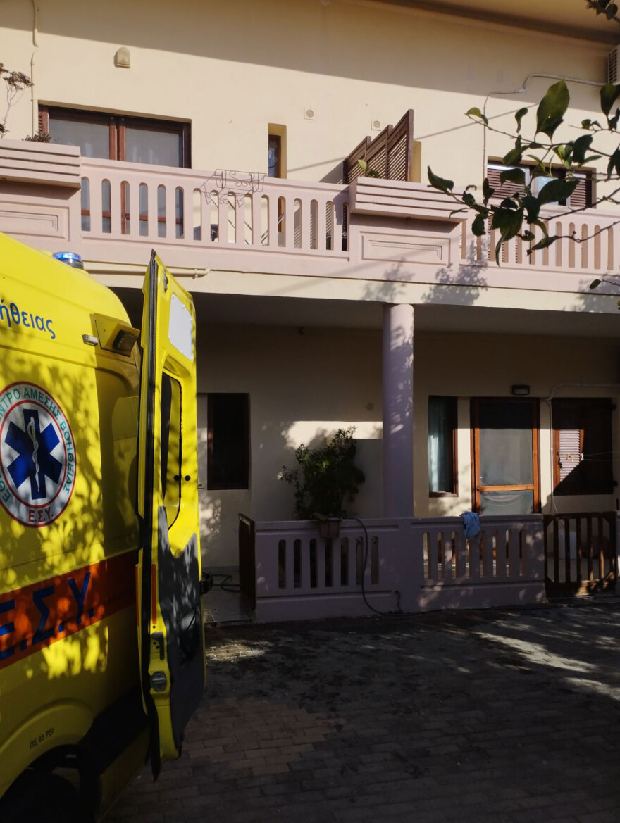 Φωτιά σε σπίτι στα Χανιά - Νεκρό ζευγάρι ηλικιωμένων 