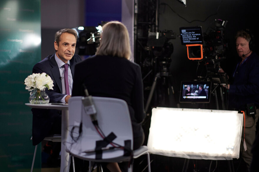 Μητσοτάκης στο Bloomberg: Δεν έχω μιλήσει με τον Σούνακ, άφησα πίσω μου το συμβάν - Δείτε βίντεο