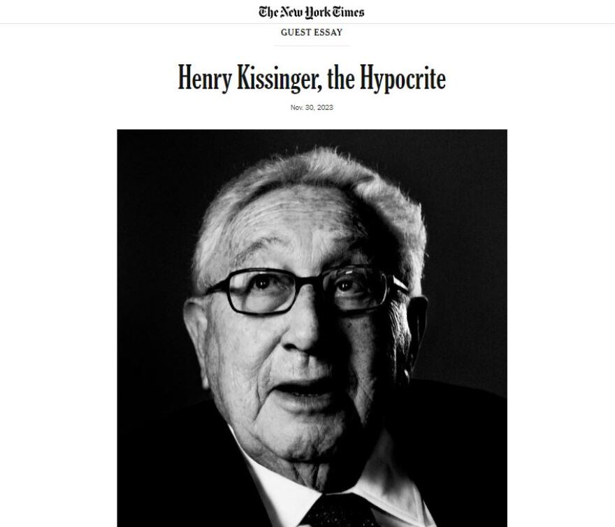 Χένρι Κίσινγκερ: To «αντίο» των διεθνών ΜΜΕ και το πανηγυρικό «στα τσακίδια» του Rolling Stone
