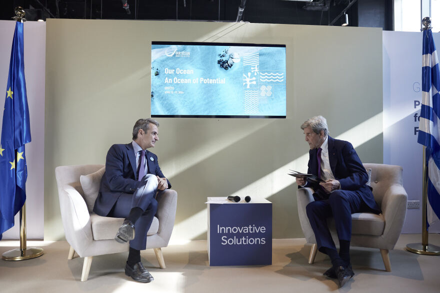 Μητσοτάκης: Ο Πόρος θα γίνει το τρίτο ελληνικό «πράσινο» νησί με ηλεκτρικά πλοιάρια να μεταφέρουν τους επισκέπτες