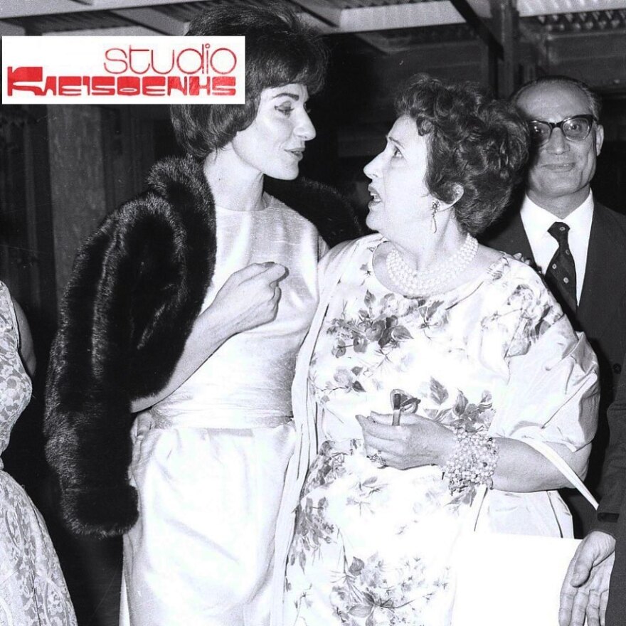 Μαρία Κάλλας: Η αδημοσίευτη φωτογραφία με την Κατίνα Παξινού