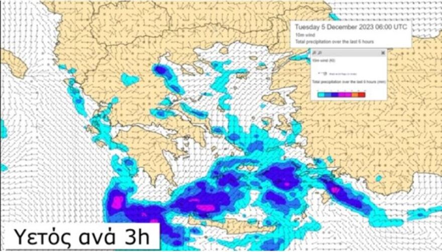 Καιρός: Κακοκαιρία χτυπά σήμερα τη χώρα με κεραυνούς, βροχές και χαλάζι - Πώς θα εξελιχθεί, ποιες περιοχές θα πλήξει