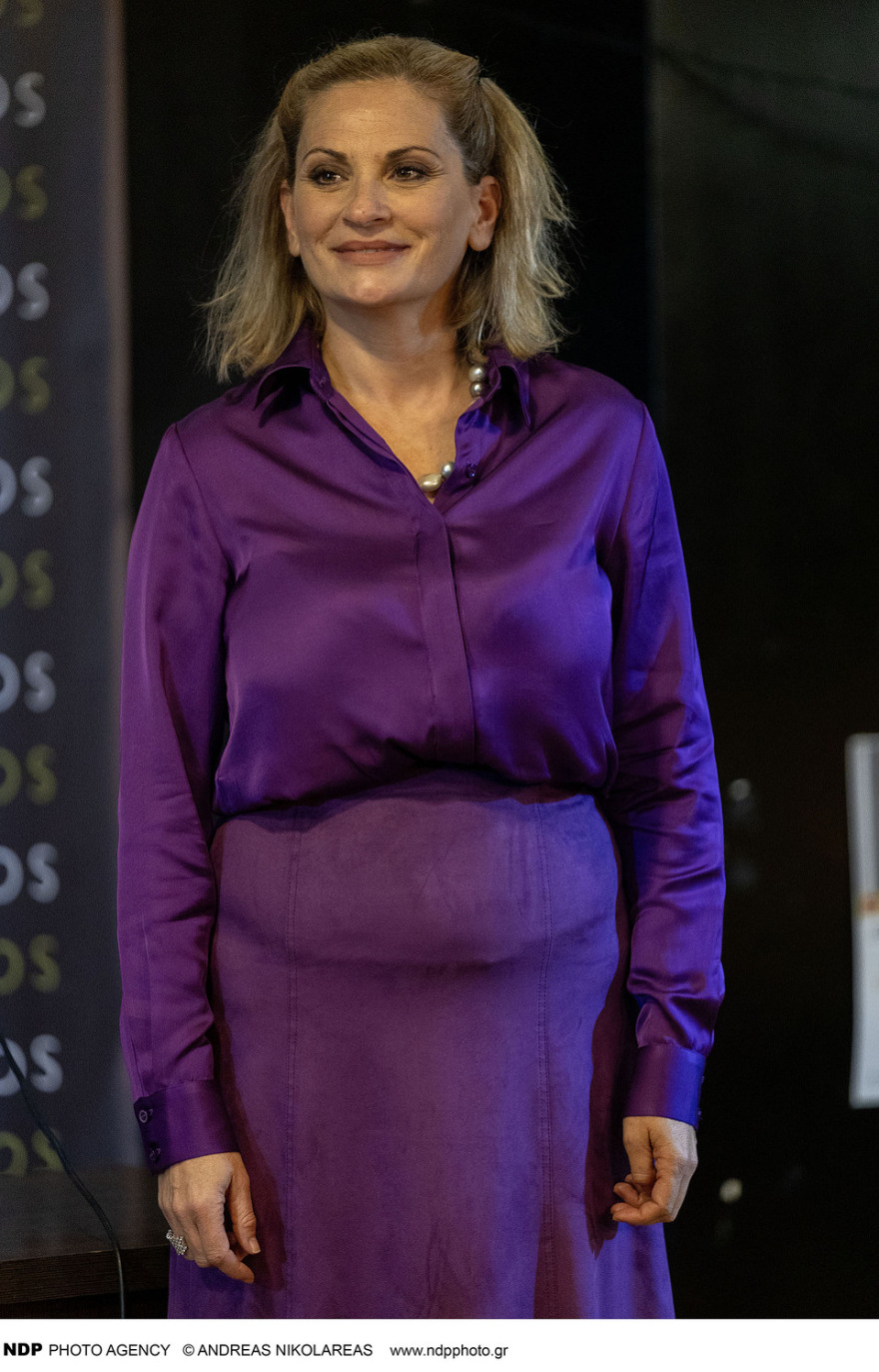 Θεοφανία Παπαθωμά: Η πρώτη δημόσια εμφάνιση 2 μήνες μετά τον χωρισμό της από τον Γρηγόρη Πετράκο