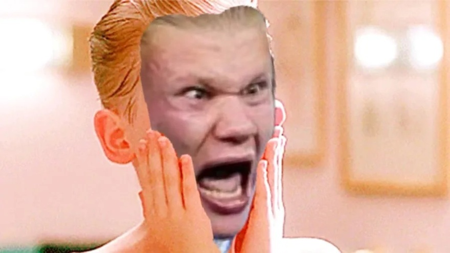 Έρλινγκ Χάαλαντ: Το απόλυτο τρολάρισμα μετά την επική του αντίδραση προς τον διαιτητή του αγώνα με την Τότεναμ