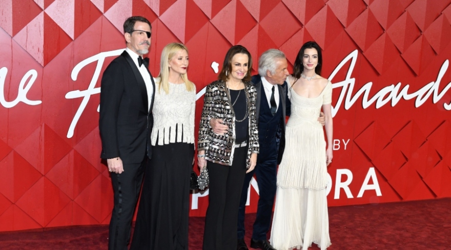 Παύλος-Μαρί Σαντάλ: Στο κόκκινο χαλί για τα Βραβεία Μόδας στο Λονδίνο - Κάθισαν μαζί με Χολιγουντιανούς σταρ