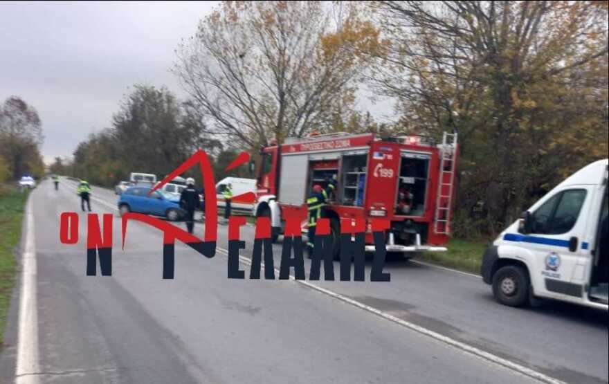Τραγωδία στην παλαιά ΕΟ Θεσσαλονίκης - Κατερίνης: Δύο νεκροί μετά από μετωπική σύγκρουση οχημάτων