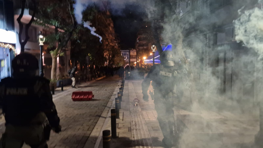 Θεσσαλονίκη: Επεισόδια και μολότοφ μετά το τέλος της πορείας για τον Γρηγορόπουλο - Προσαγωγές από την ΕΛ.ΑΣ