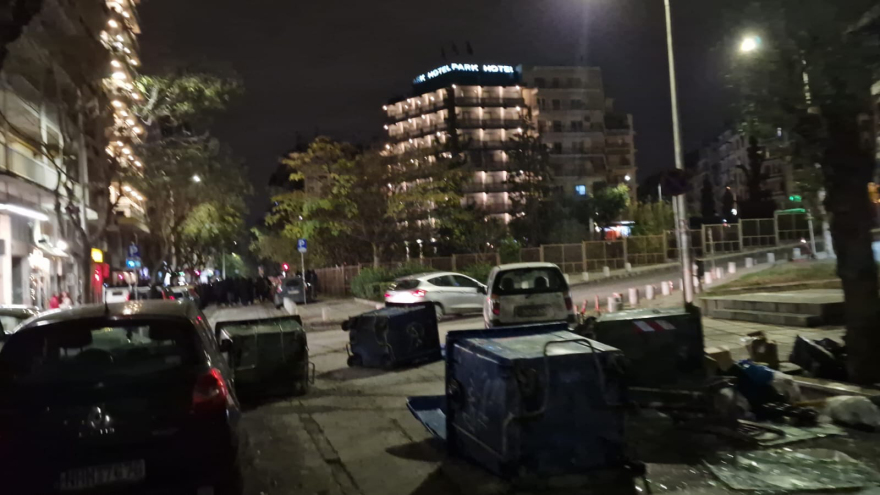 Θεσσαλονίκη: Επεισόδια και μολότοφ μετά το τέλος της πορείας για τον Γρηγορόπουλο - Προσαγωγές από την ΕΛ.ΑΣ