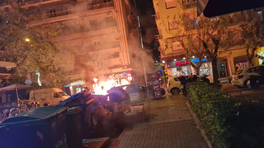 Θεσσαλονίκη: Επεισόδια και μολότοφ μετά το τέλος της πορείας για τον Γρηγορόπουλο - Προσαγωγές από την ΕΛ.ΑΣ