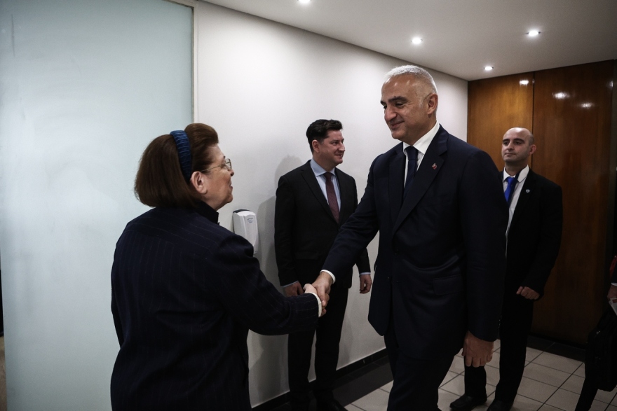 Κεφαλογιάννη και Μενδώνη συναντήθηκαν με τον Τούρκο υπουργό Τουρισμού - Δείτε φωτογραφίες