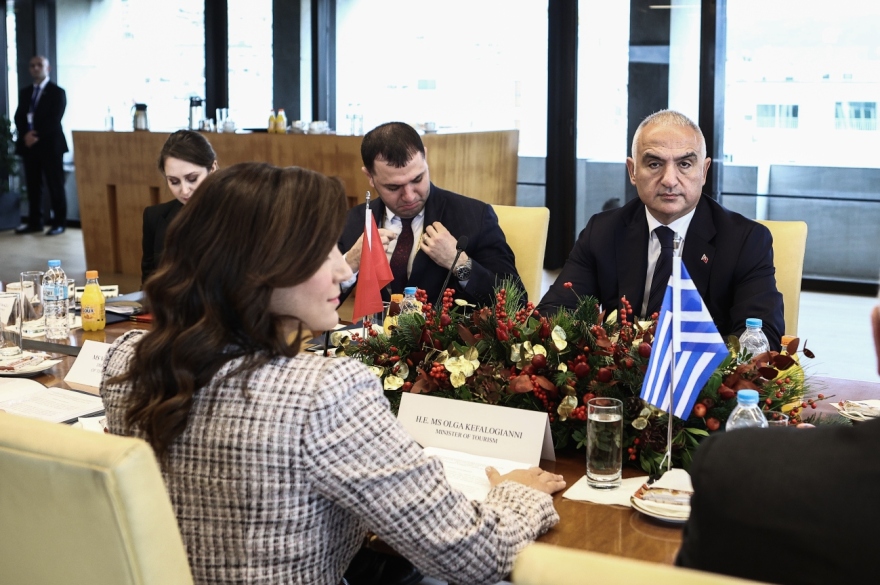 Κεφαλογιάννη και Μενδώνη συναντήθηκαν με τον Τούρκο υπουργό Τουρισμού - Δείτε φωτογραφίες