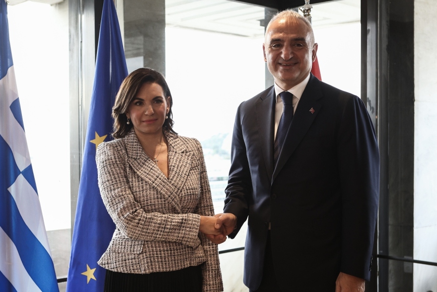 Κεφαλογιάννη και Μενδώνη συναντήθηκαν με τον Τούρκο υπουργό Τουρισμού - Δείτε φωτογραφίες