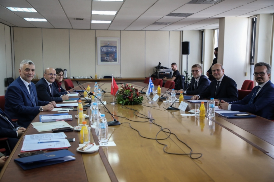 Η διεύρυνση της οικονομικής συνεργασίας στη συνάντηση Χατζηδάκη με τον Τούρκο υπουργό Οικονομικών - Φωτογραφίες 