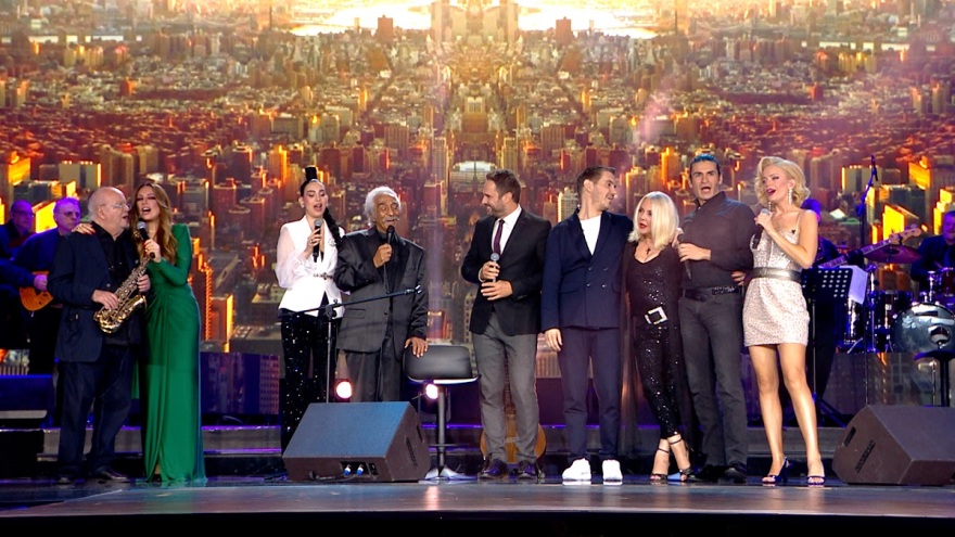 Ο Γιώργος Κατσαρός και ο Κώστας Χατζής στο «Σπίτι με το MEGA» 