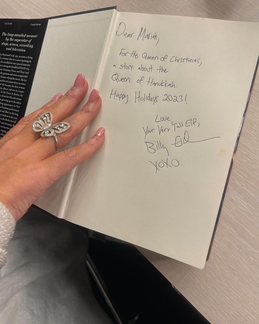 Μαράια Κάρεϊ: Διάβασε τα απομνημονεύματα της Μπάρμπρα Στρέιζαντ 