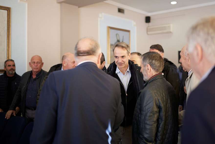 Μητσοτάκης: Επισκέφτηκε την πολύπαθη Μεταμόρφωση - Προς υλοποίηση η μετεγκατάσταση του οικισμού