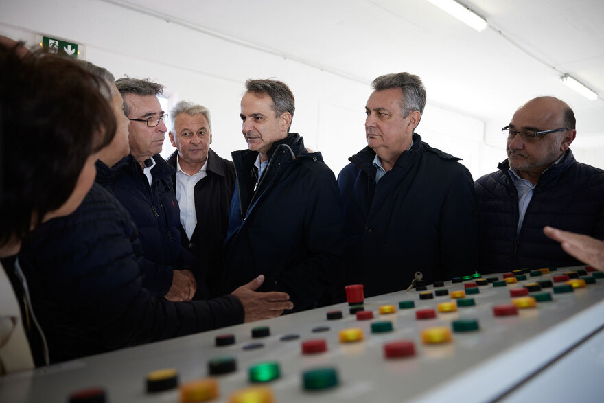 Μητσοτάκης: Επισκέφτηκε την πολύπαθη Μεταμόρφωση - Προς υλοποίηση η μετεγκατάσταση του οικισμού