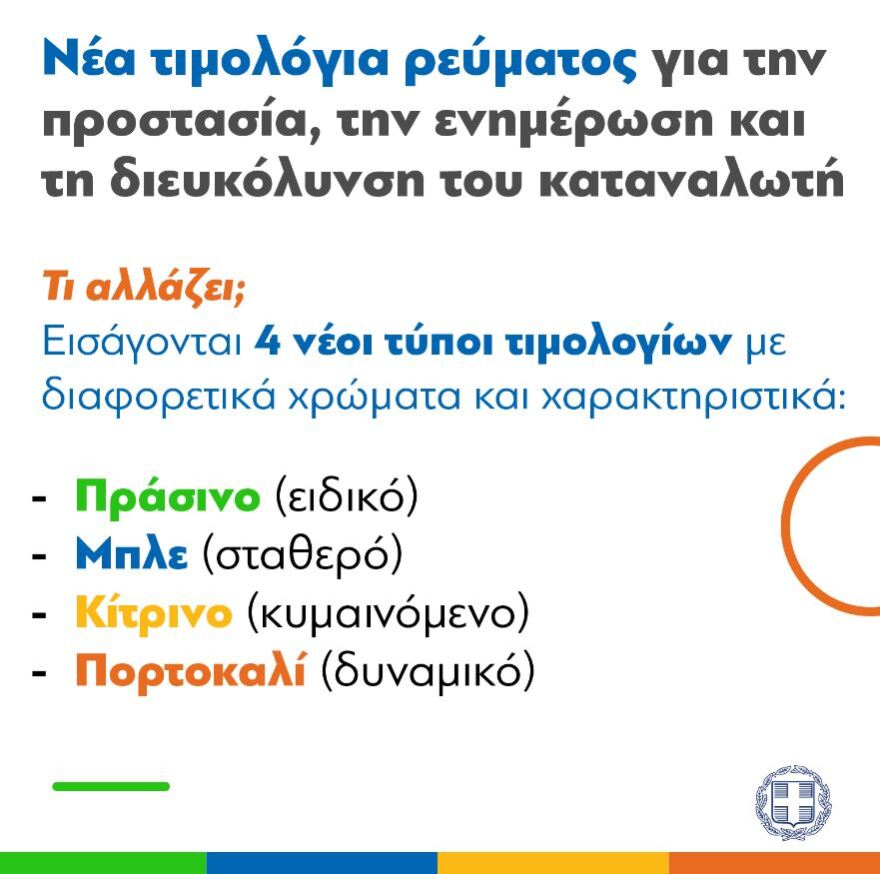 Τιμολόγια ρεύματος: Ο 10λογος του υπουργείου Ενέργειας για τις αλλαγές από 1η Ιανουαρίου 2024