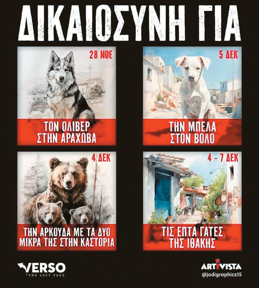 Αράχωβα: Ο Ολιβερ σύμβολο για το φιλοζωικό κίνημα - Το μυστήριο και τα σενάρια για τον άγριο θάνατό του