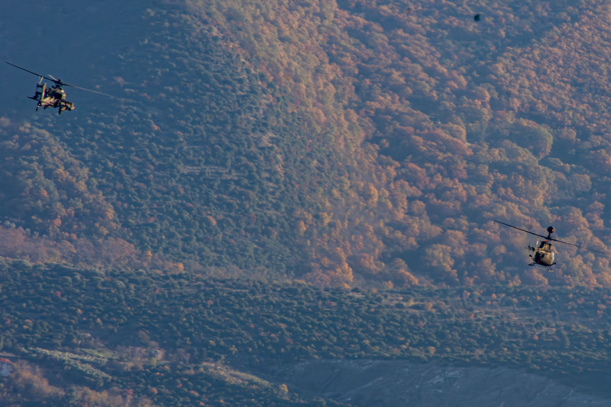 Εντυπωσιακές εικόνες και βίντεο από συνεκπαίδευση Ελλάδας - ΗΠΑ στο όρος Πάικο