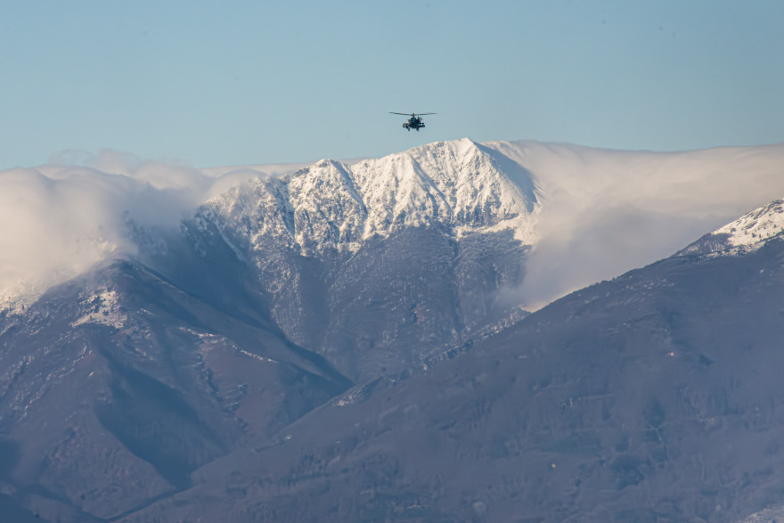 Εντυπωσιακές εικόνες και βίντεο από συνεκπαίδευση Ελλάδας - ΗΠΑ στο όρος Πάικο