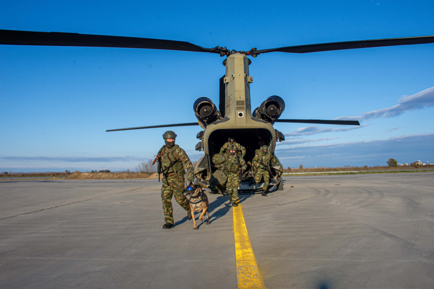 Εντυπωσιακές εικόνες και βίντεο από συνεκπαίδευση Ελλάδας - ΗΠΑ στο όρος Πάικο