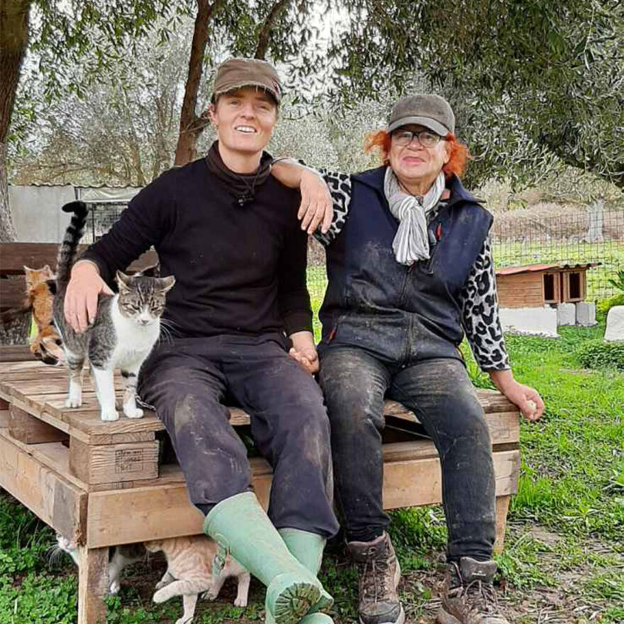 Καταφύγιο αδέσποτων Κεφαλονιάς: Δύο εθελόντριες «φύλακες άγγελοι» για 300 αδέσποτα ζώα